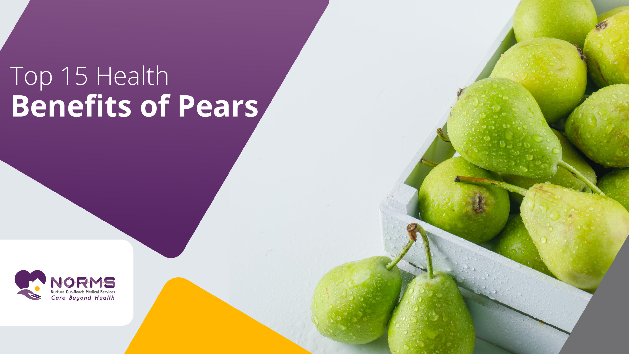 Top Health Benefits of Pears