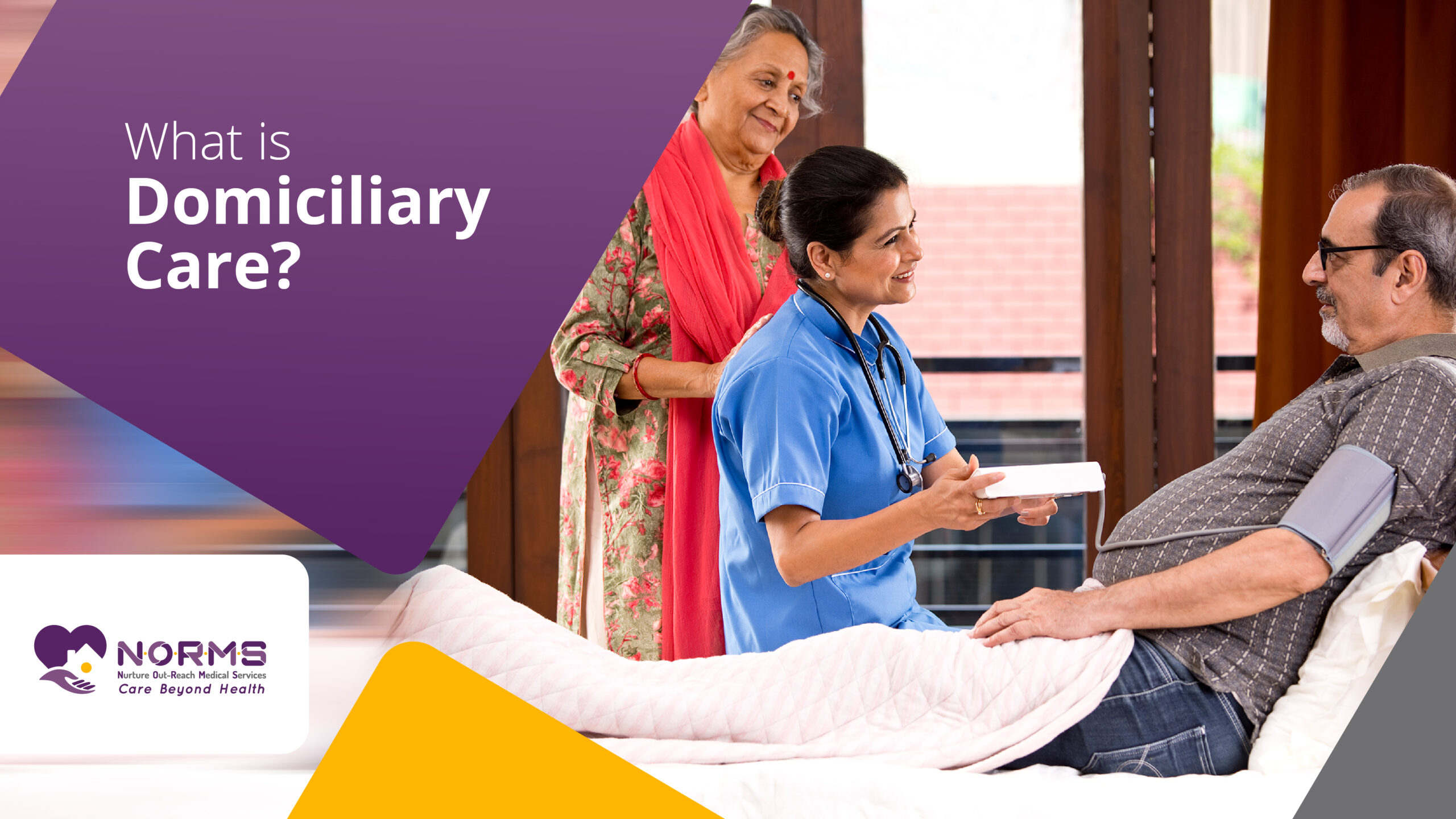 What is domiciliary care?