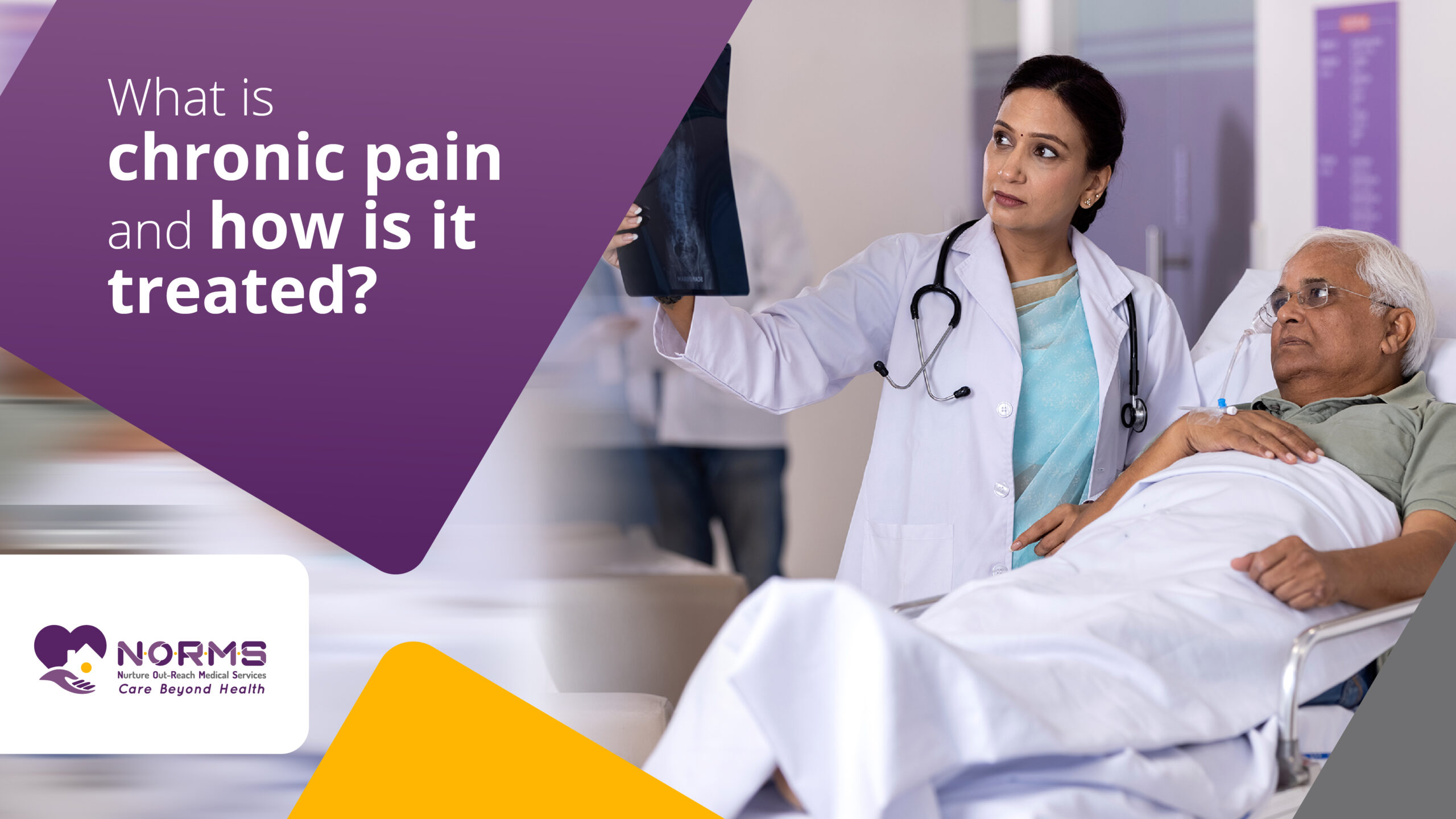 Identify the chronic pain conditions for ageing